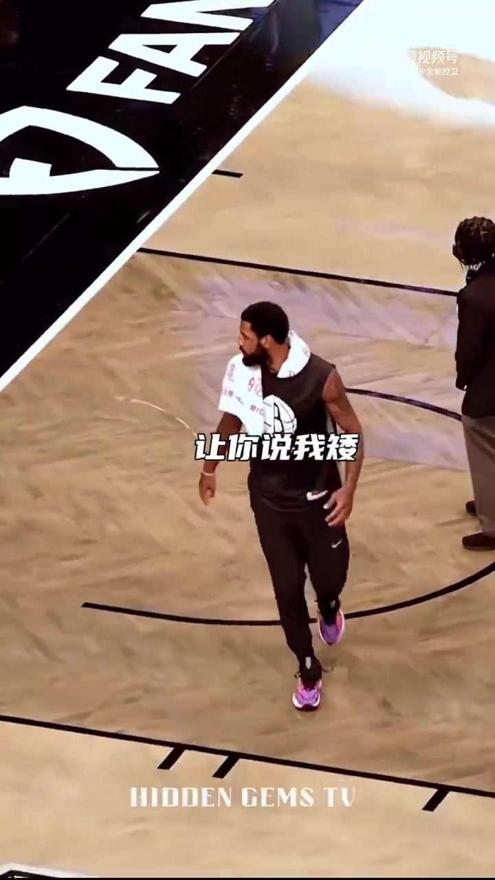 你不對勁！原來歐文一心想著要隔扣杜蘭特，并將其撂倒在地